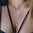 Halskette mit rundem Zirkonia Kristall-Anhänger-Weiß