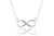 Halskette mit Unendlichkeits Symbol